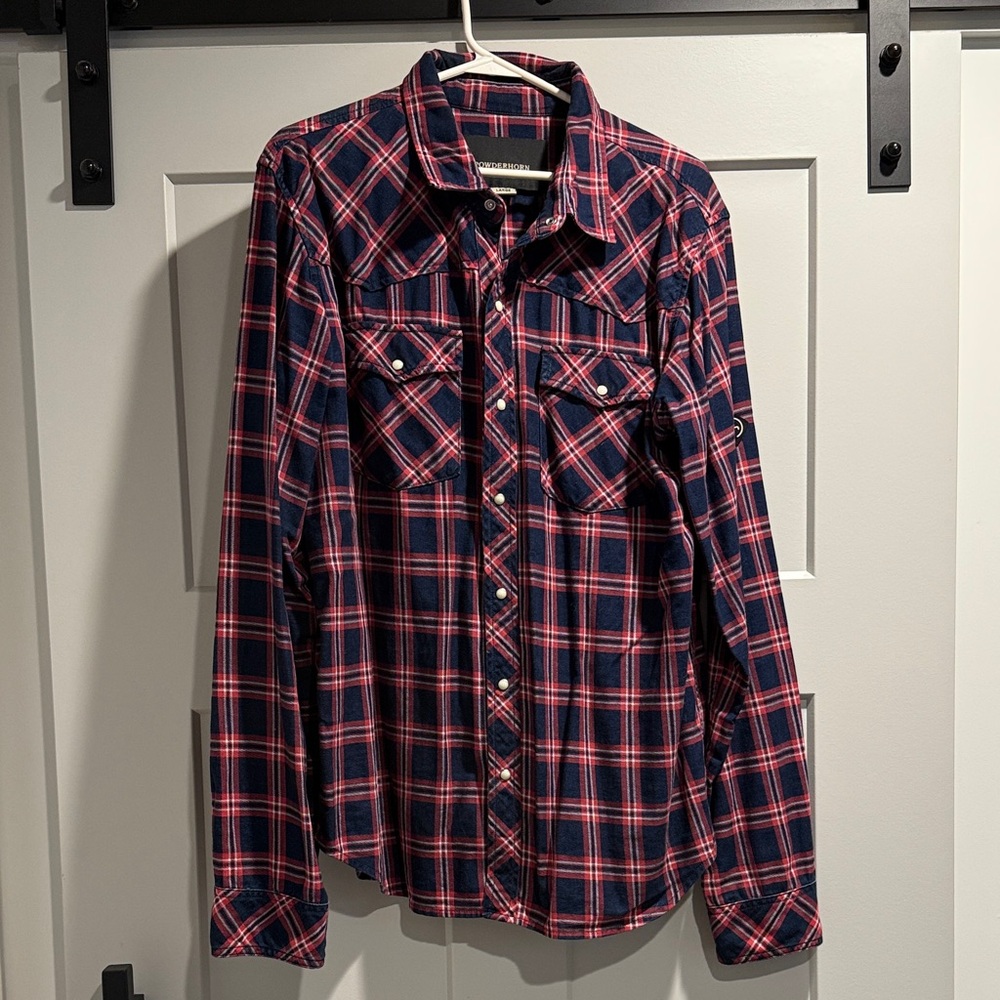 Men's Powderhorn Plaid Shirt